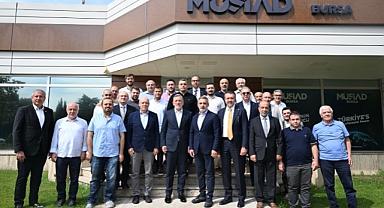 BTSO Başkanı Burkay MÜSİAD Yönetimi ile Buluştu