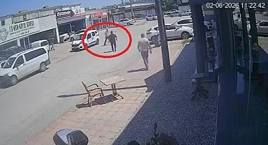 Bursa'da ticari almaya çalışan kişiye esnaftan meydan dayağı