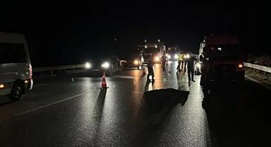 Bursa'da tır ve cipin çarptığı şahıs yaşamını yitirdi