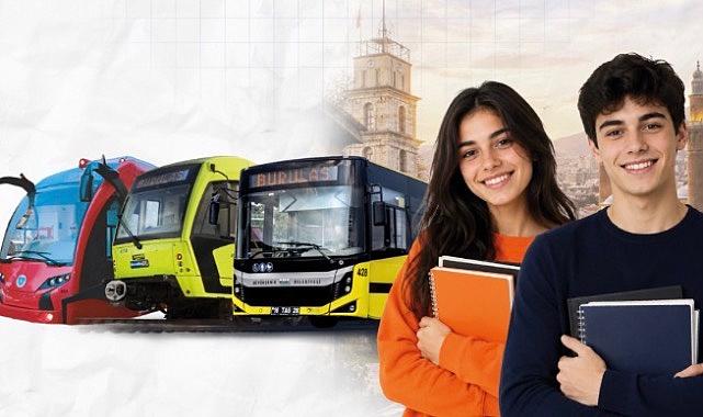 Bursa'da üniversite adaylarına ücretsiz ulaşım desteği