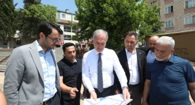 İnegöl'de Alanyurt Meydan Projesinde sona gelindi