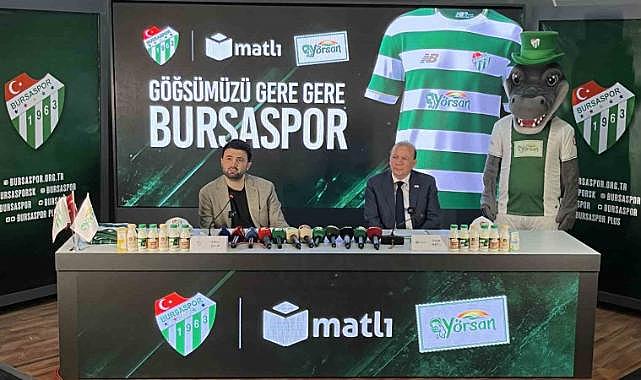 Bursaspor, 70 milyonluk sponsorluğuna imza attı