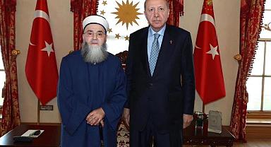 Cumhurbaşkanı Erdoğan, Cübbeli Ahmet Hoca'yı kabul etti
