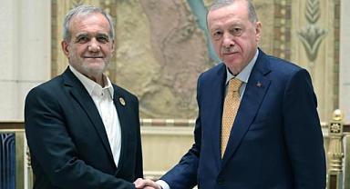 Cumhurbaşkanı Erdoğan, İran Cumhurbaşkanı Pezeşkiyan ile görüştü