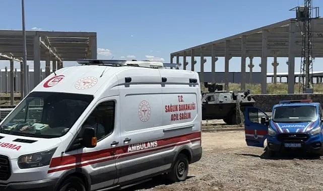 Diyarbakır’da 15 tonluk beton blok faciası: 1 işçi hayatını kaybetti, 1 işçi ağır yaralı