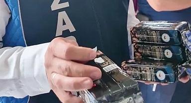 Hatay'da tarihi geçen ürünlerin üzerini bantla kapatan işletme mühürlendi