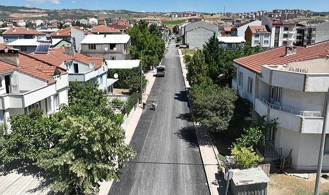 İnegöl’de yollar yenileniyor