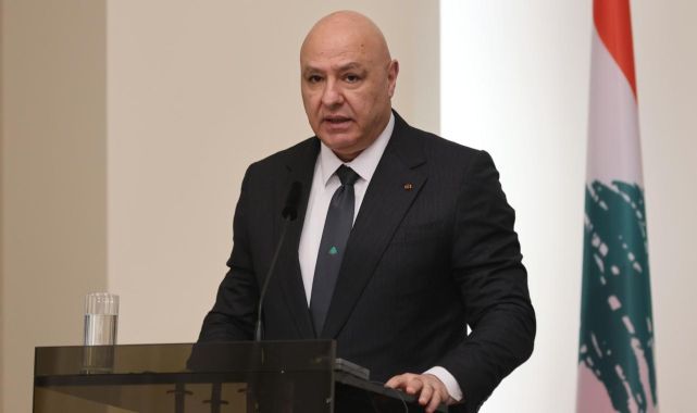 Lübnan Cumhurbaşkanı Avn, ABD ve Katarlı yetkililerle ateşkesin kalıcı hale getirilmesini görüştü