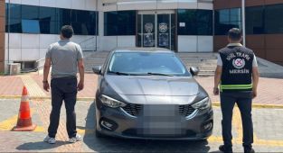 Mersin'de drift atan sürücüye 140 bin lira ceza kesildi
