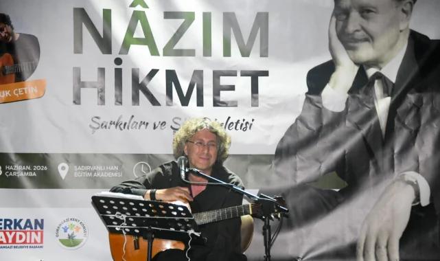 Nazım Hikmet Bursa Osmangazi'de şiir ve şarkılarla anıldı