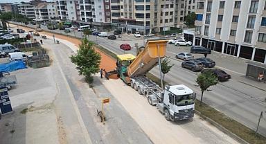 Nilüfer'in yolları yenileniyor