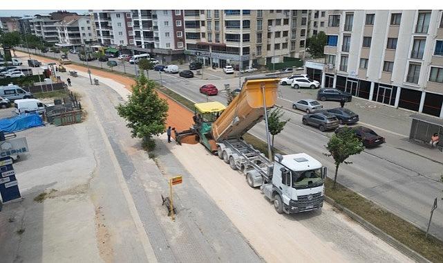 Nilüfer'in yolları yenileniyor