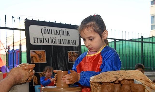 Osmangazi Belediyesi Kreşlerinde Çocuklar Toprağa Şekil