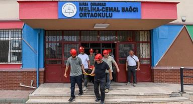 Osmangazi’den Güvenli Tahliye İçin Uygulamalı Eğitim