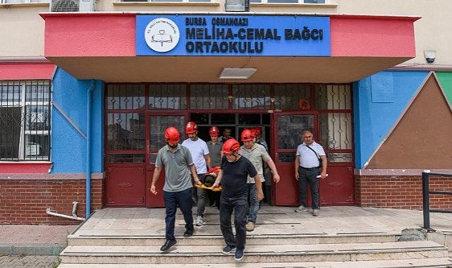 Osmangazi’den Güvenli Tahliye İçin Uygulamalı Eğitim