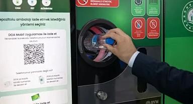 Sıfır Atık Vizyonu'nda yeni aşama: DOA makineleri 81 ilde faaliyete geçiyor