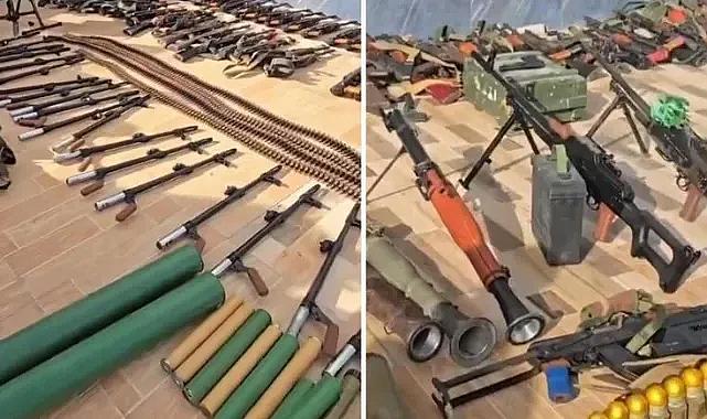 Somali'de beş yıldızlı otelde çok sayıda İHA ve silah ele geçirildi