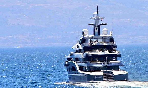Suudi Kraliyet Ailesi’nin yüzen sarayı Bodrum'da