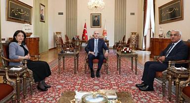 TBMM Başkanı Kurtulmuş, DEM heyetini kabul etti