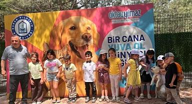Yıldırım’da miniklerden can dostlara ziyaret