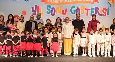 Yıldırım’da miniklerin mezuniyet coşkusu