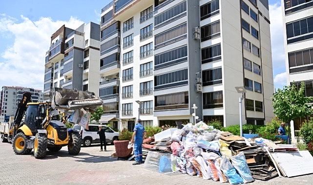 Yıldırım’da yangının yaraları sarılıyor