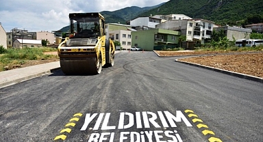 Yıldırım'da yollar yenileniyor, ulaşım rahatlıyor