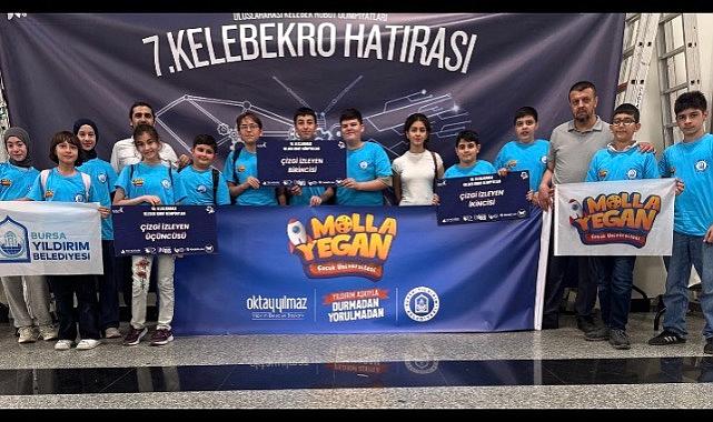 Yıldırım’ın genç mucitleri robot olimpiyatlarına damga vurdu