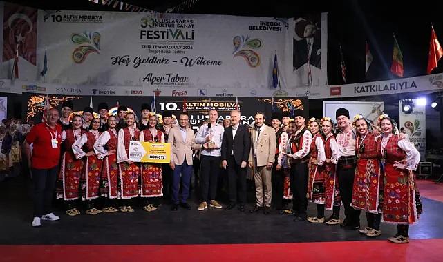 10. Altın Mobilya ödülü İnegöl'den Bulgaristan'a gitti
