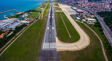 100 milyon ton kaya ile deniz doldurularak Trabzon'a yeni havalimanı inşa edilecek