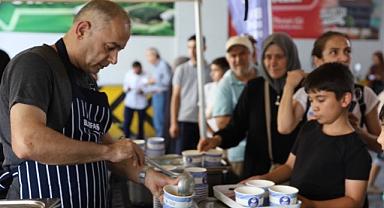 Aşure ikramları Gürsu'da devam etti