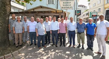 Başkan Aydın'dan yerinde yönetim, yerinde çözüm