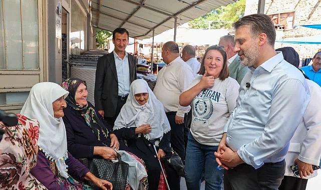 Başkan Biba: "Harmancık'ı göç alan ilçe yapma arzusundayız"