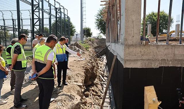 Başkan Biba, Şahin Başol'da çalışmaları inceledi
