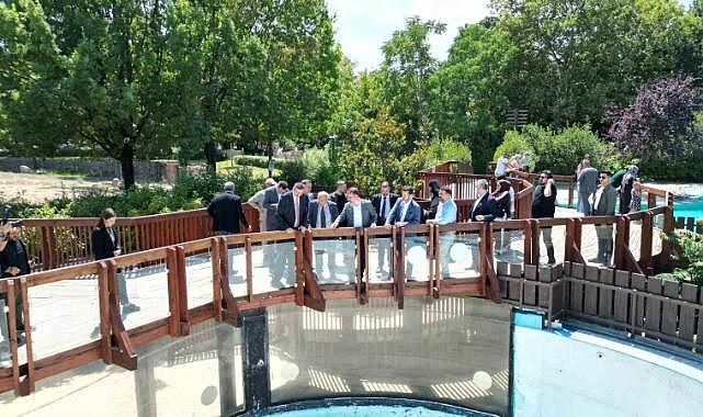 Başkan Vekili Biba’dan hayvanat bahçesi’ne ziyaret