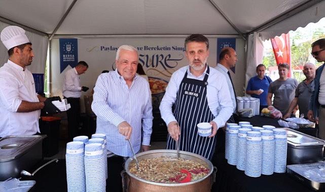 Başkan Vekili Biba'dan Nilüfer'de aşure ikramı