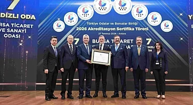 BTSO'nun hizmet kalitesine 7 yıldızlı tescil