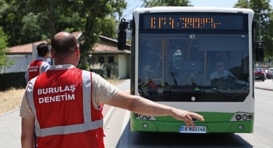 Bursa Büyükşehir'den toplu taşıma araçlarında klima denetimi