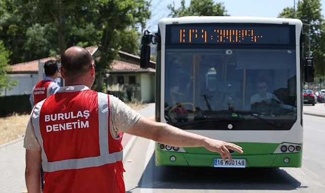 Bursa Büyükşehir'den toplu taşıma araçlarında klima denetimi