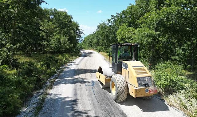 Bursa Büyükşehir'den İznik'te yollara konfor ayarı