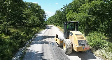 Bursa Büyükşehir'den İznik'te yollara konfor ayarı