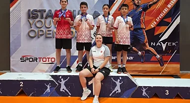 Bursa Büyükşehirli badmintonculardan 6 madalya