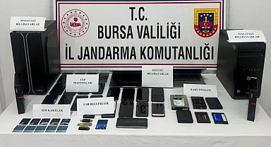Bursa Jandarması'ndan milyonluk dolandırıcılık operasyonu