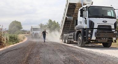 Büyükşehir, Gökçeköy'de yolları yeniliyor