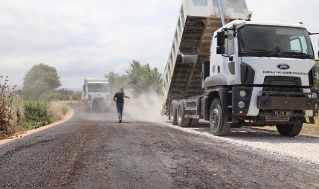 Büyükşehir, Gökçeköy'de yolları yeniliyor