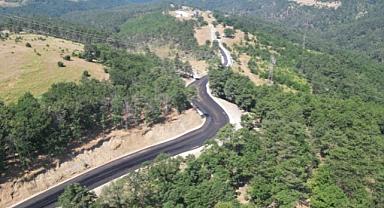 Büyükşehir, Osmangazi'nin Dağakça yolunu yeniledi