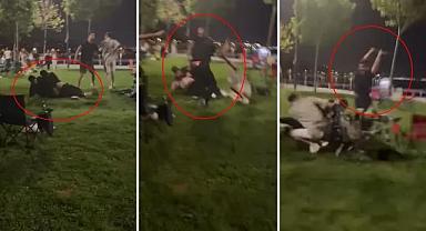 Caddebostan Sahili’nde sopalı kavga
