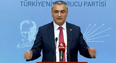 CHP Sözcüsü Müslim Sarı'dan İzmit operasyonuna ilişkin açıklama