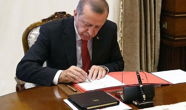 Cumhurbaşkanı Erdoğan'dan çok sayıda atama ve görevden alma karar