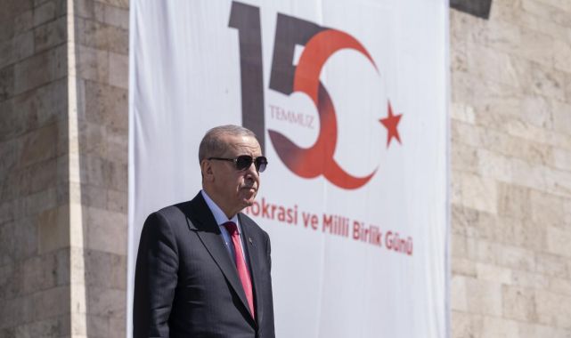 Cumhurbaşkanı Erdoğan'dan 15 Temmuz Demokrasi ve Milli Birlik Günü paylaşımı